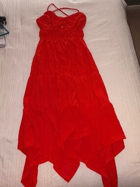 Bright Red Summer Dress